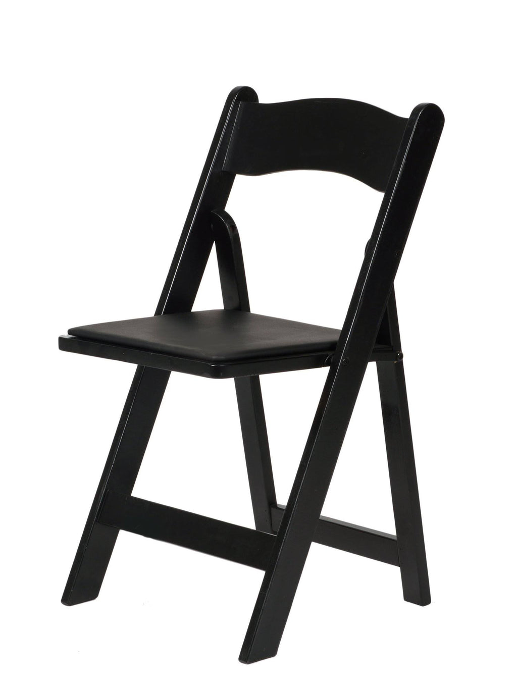 Black Wood Folding Chair Z511