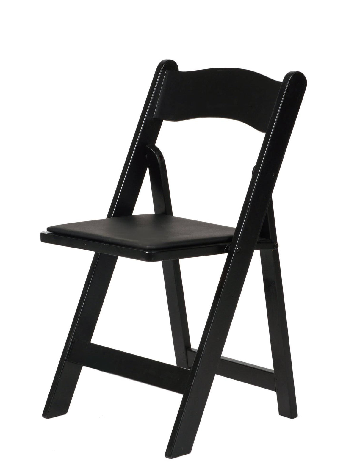 Black Wood Folding Chair Z511