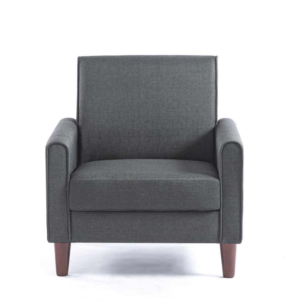 Single Sofa Chair with Four Wooden Legs B77460