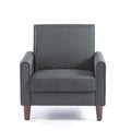 Single Sofa Chair with Four Wooden Legs B77460