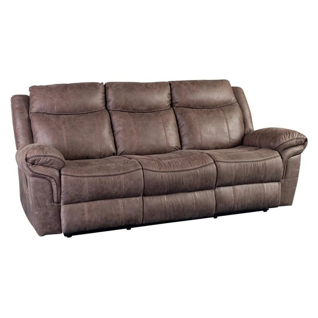 Brown Reclining Sofa M86246