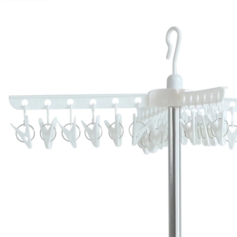 360 °Rotation Tripod Drying Rack Laundry Hanger N644012