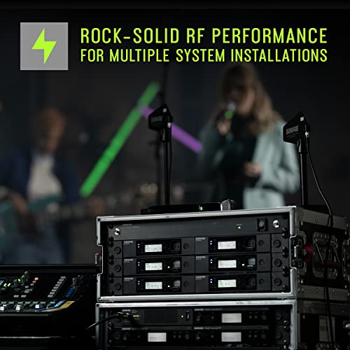 Dual Band Digital Wireless Microphone System with Handheld & Lavalier Mics N1923