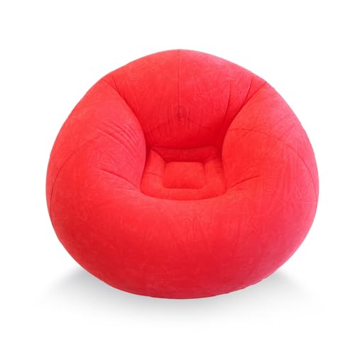 Black Inflatable Bean Bag Chair N770362
