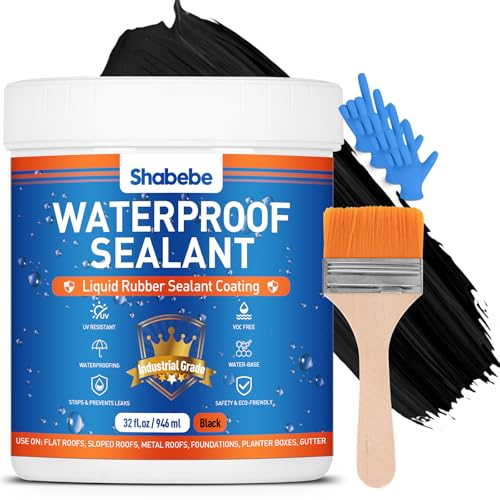 Waterproof Sealant 32oz Black F32014