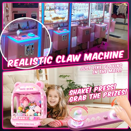 Claw Machines for Kids, Mini Vending Machines with Candy Dispenser W1587