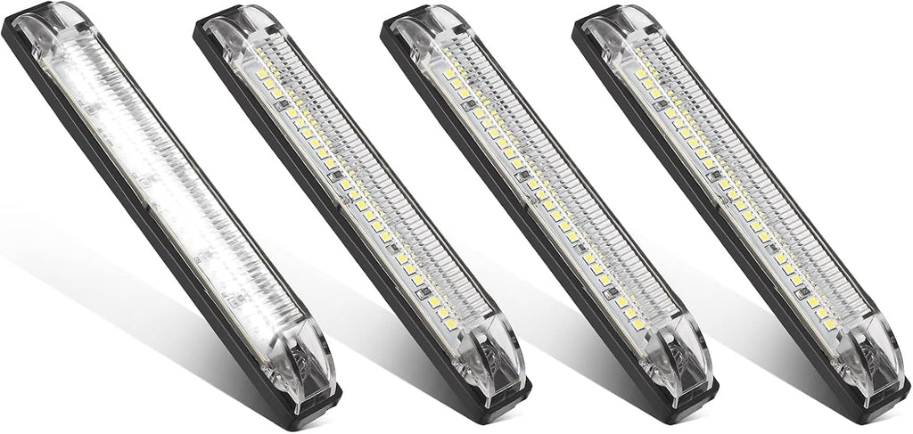 White LED Utility Strip Surface Mount Marker Lights Pack of 2 Y2015