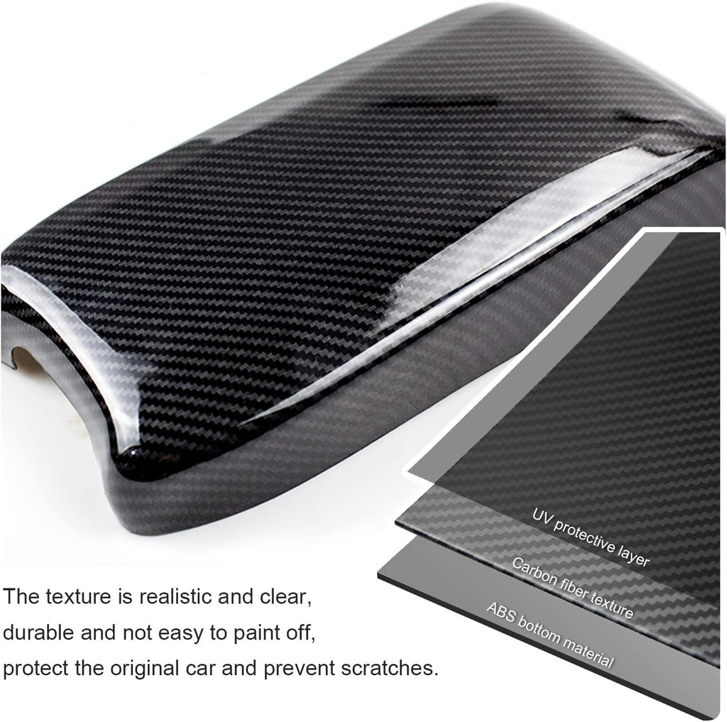 Carbon Fiber Car Armrest Cover Pack of 2 P841911