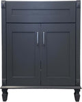 New Grey Shaker Single-Sink Bathroom Vanity Base Cabinet S9668