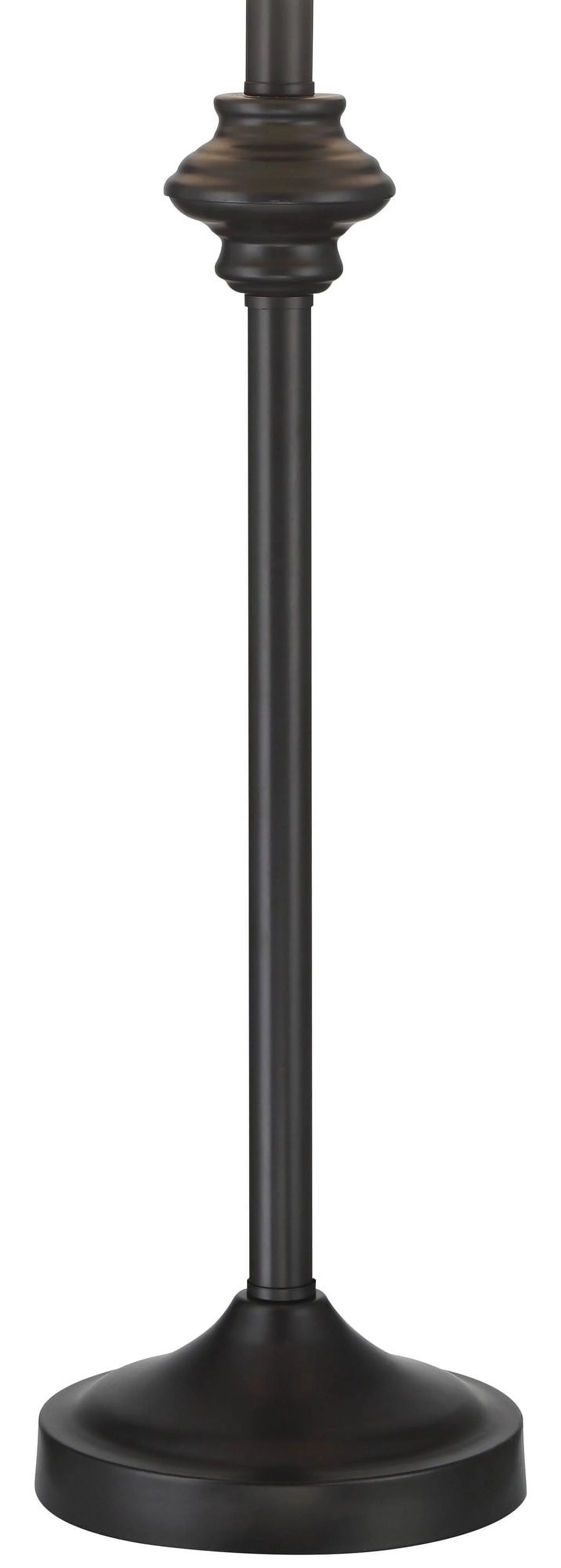 Set of 2 Black Metal Table Lamps E96811