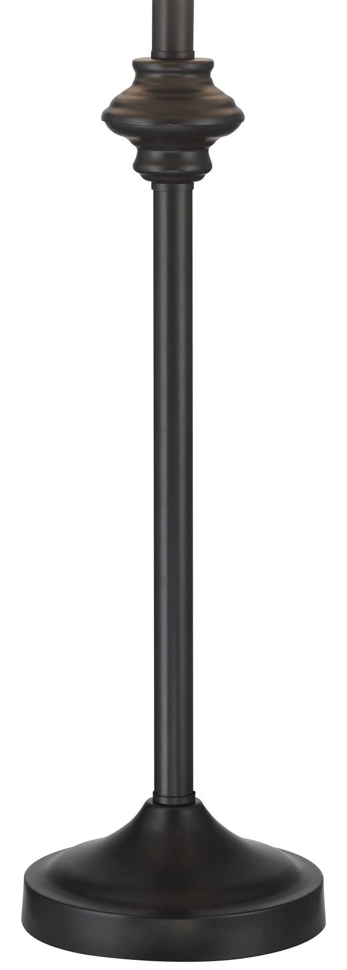 Set of 2 Black Metal Table Lamps E96811
