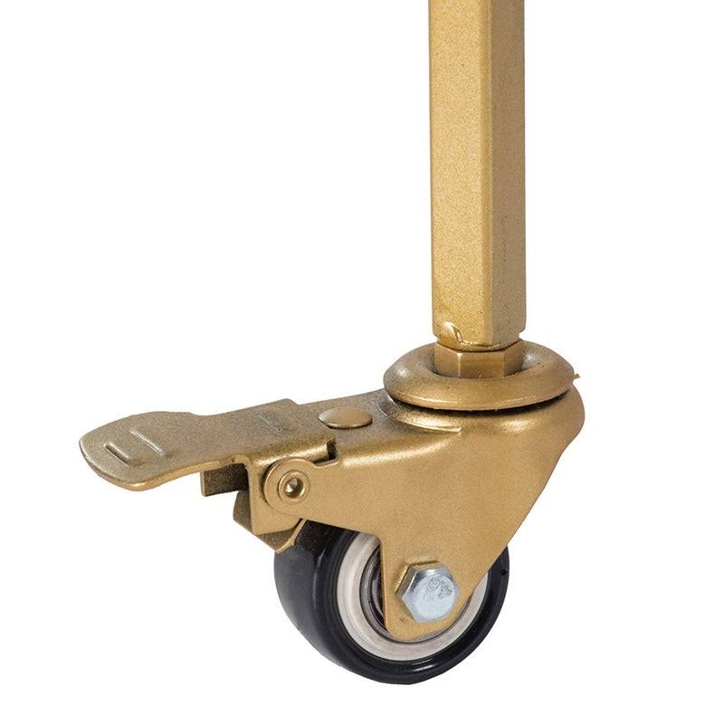 Polished Gold Iron Cart R171