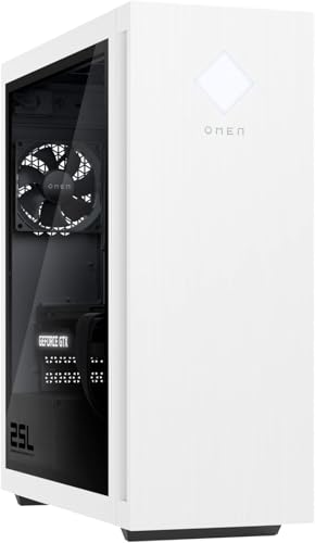 White Gaming Desktop PC with AMD Ryzen 5 5600G, GeForce GTX 1660 Super, 16GB RAM, 1TB SSD K2825