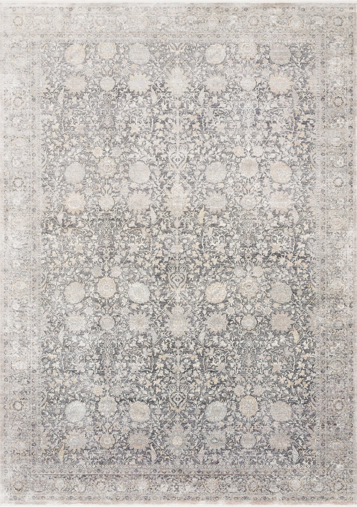 Charcoal Sand 9'6 x 12'6 Rug Q45324