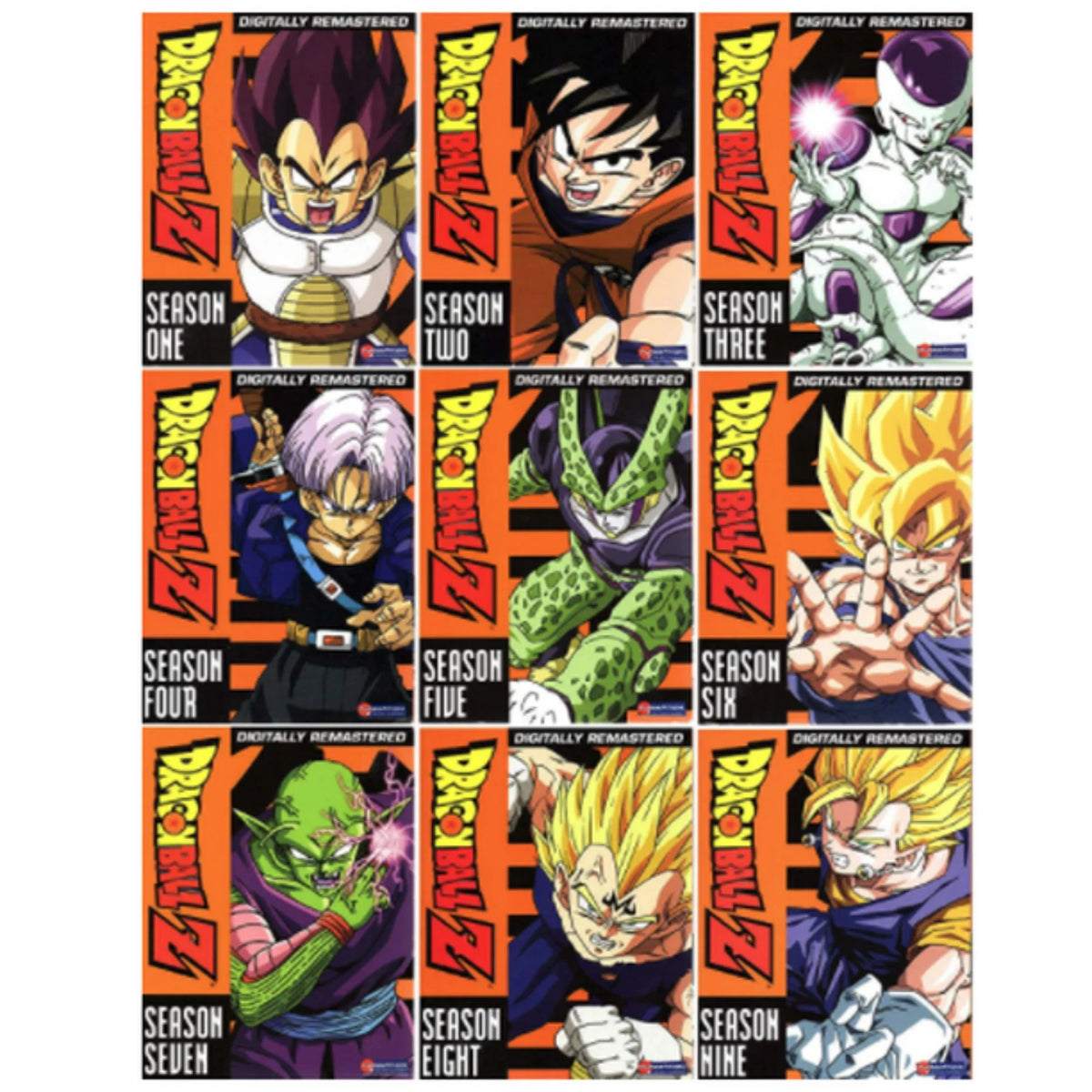 Dragon Ball Z Season 1-9 + Dragon Ball: 1-5 + Dragon Ball Z Kai 1-7 (DVD) Animated Y310