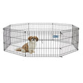 Black 18-Inch Dog Exercise Pen & Playpen O859218