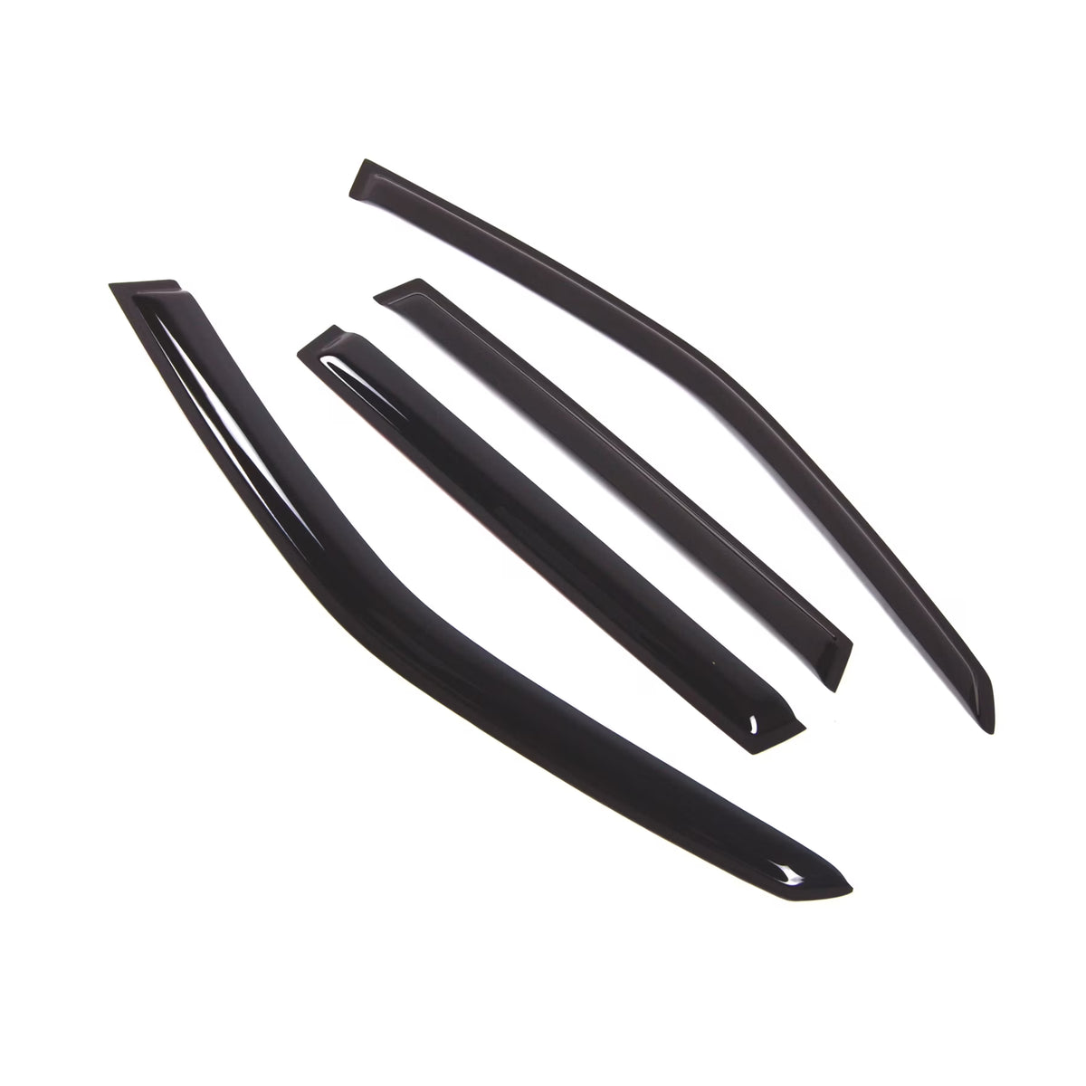 Smoke Tinted 4 Pcs Window Visor Deflector Set M39709