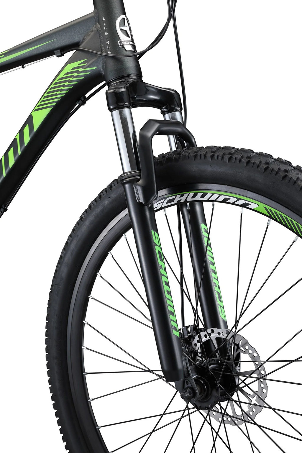 29-in. Mens Mountain Bike, Black and Green X352192