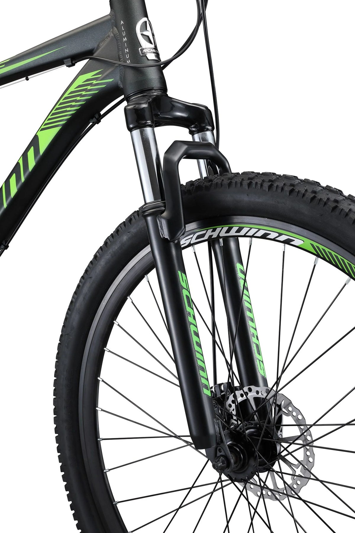 29-in. Mens Mountain Bike, Black and Green X352192