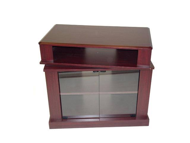 Cherry Swivel Top Entertainment Cart A722747