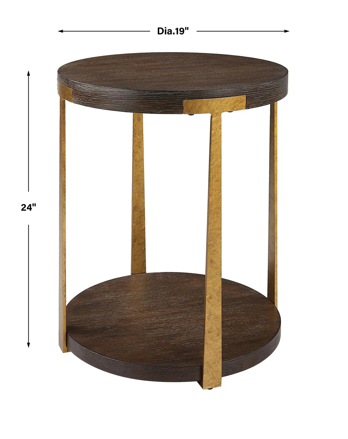 24 Inches Tall 19 Inches Wide Side Table D194365