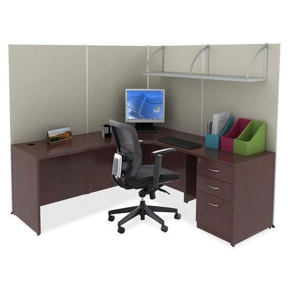 Laminate Mahogany Credenza Q77886