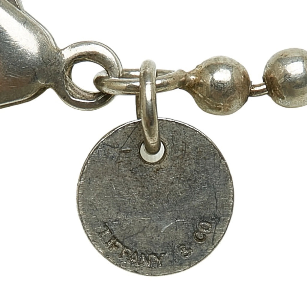 Oval Tag Necklace SV925 Silver B275