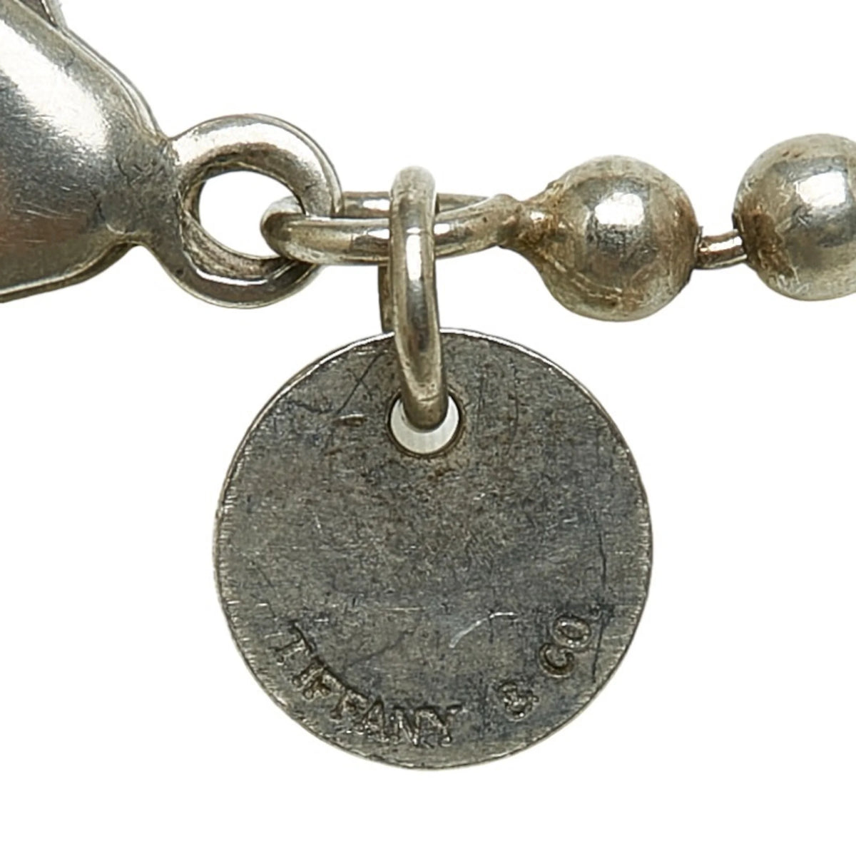 Oval Tag Necklace SV925 Silver B275