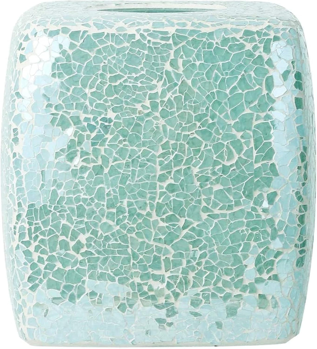 Mosaic Glass Tissue Holder Square Box Pack of 2 B912