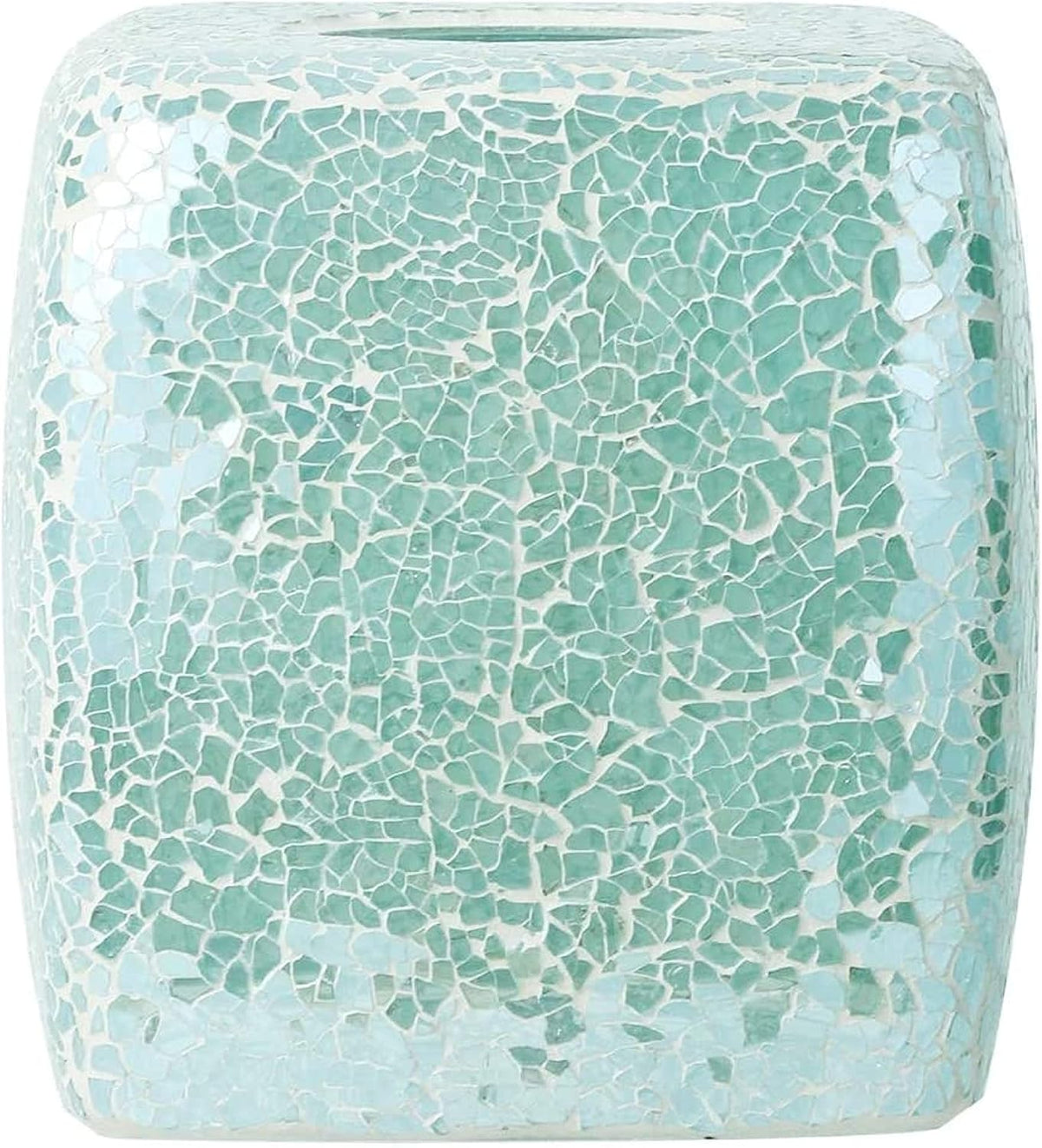 Mosaic Glass Tissue Holder Square Box Pack of 2 B912