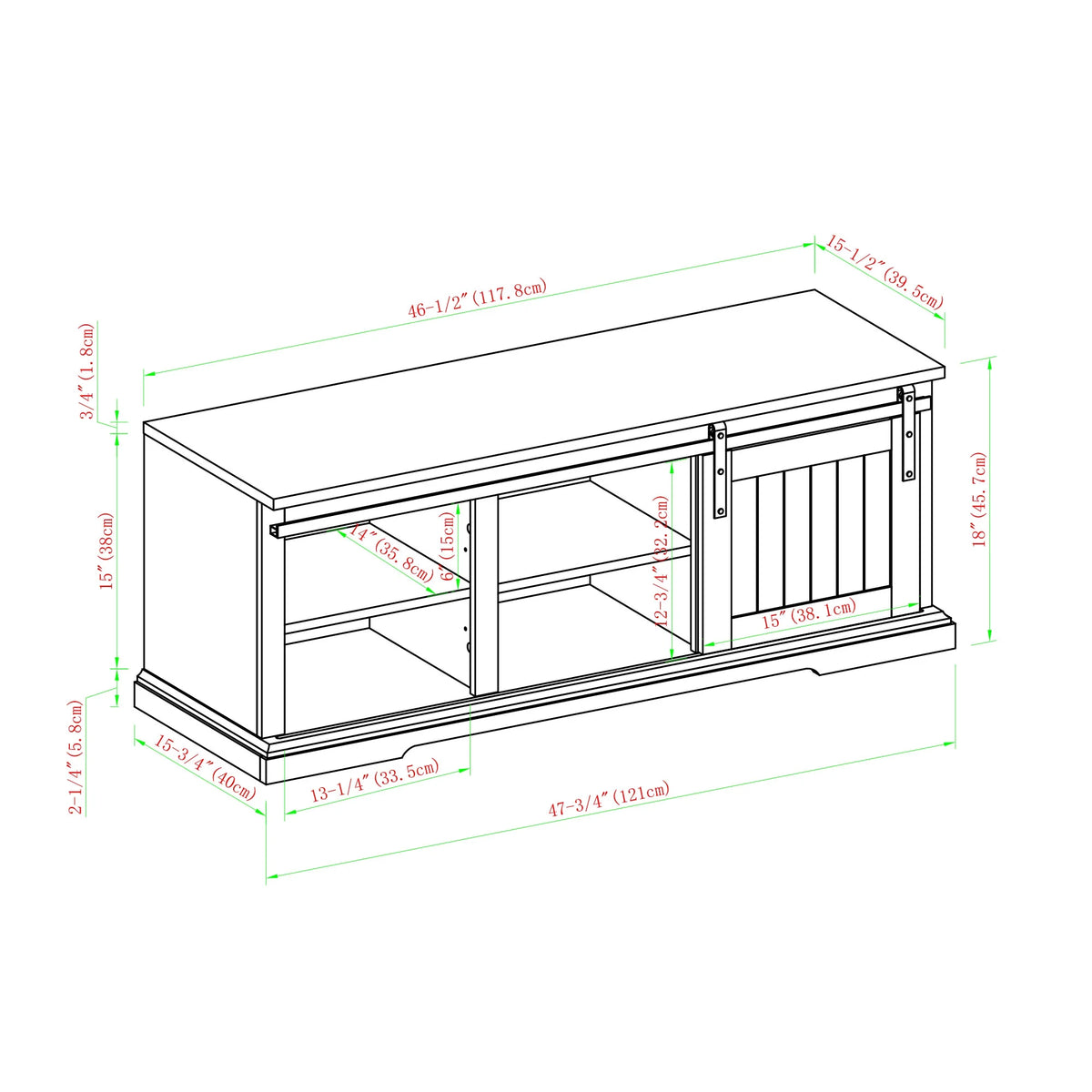 Gray Wash Storage Bench C346925
