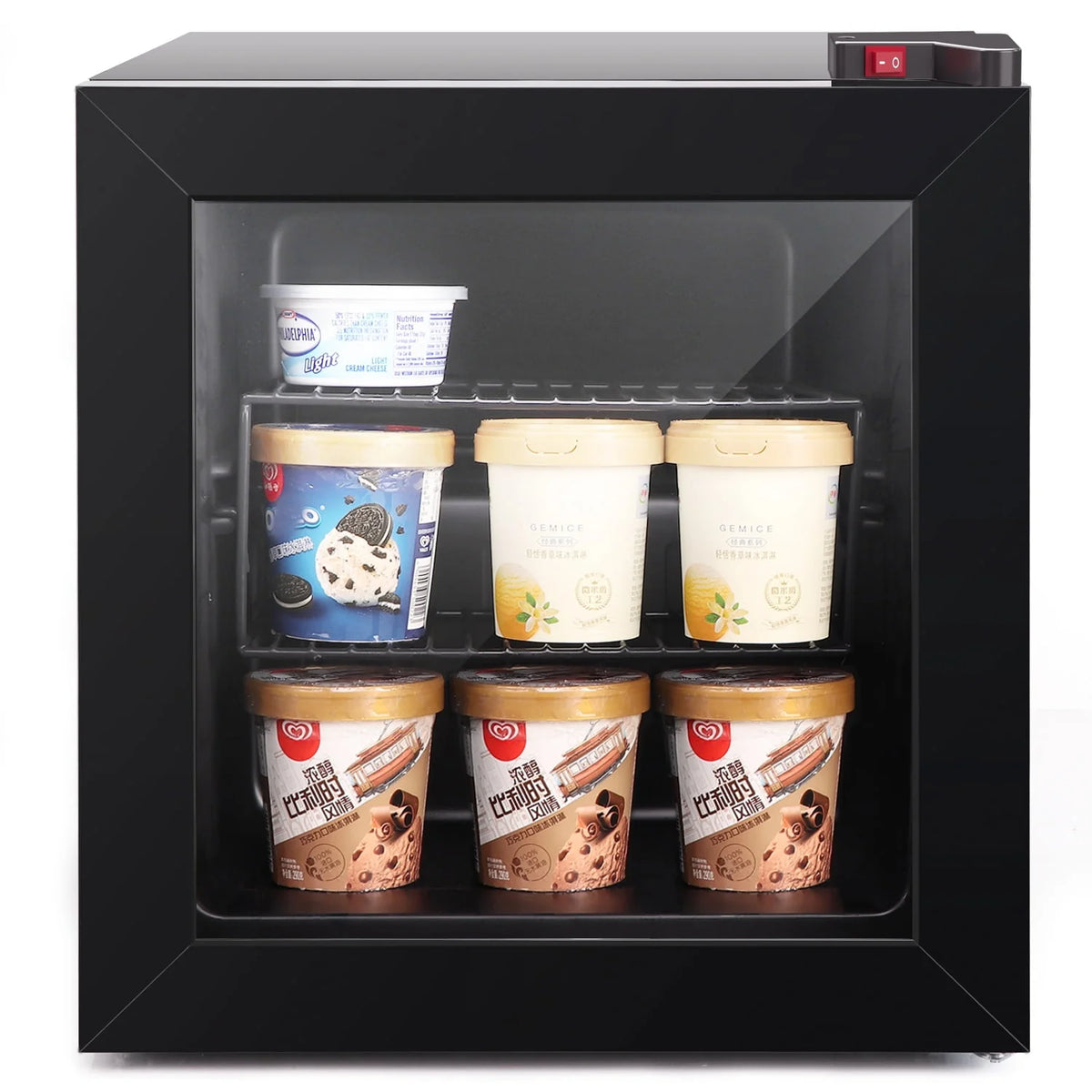 1.1 Cu Ft Countertop Glass Door Freezer F79513