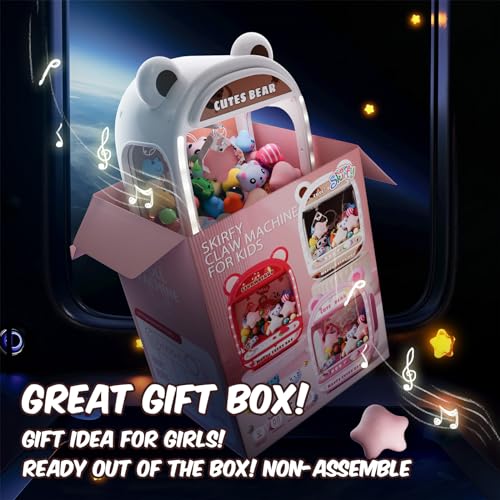 Claw Machines for Kids, Mini Vending Machines with Candy Dispenser W1587