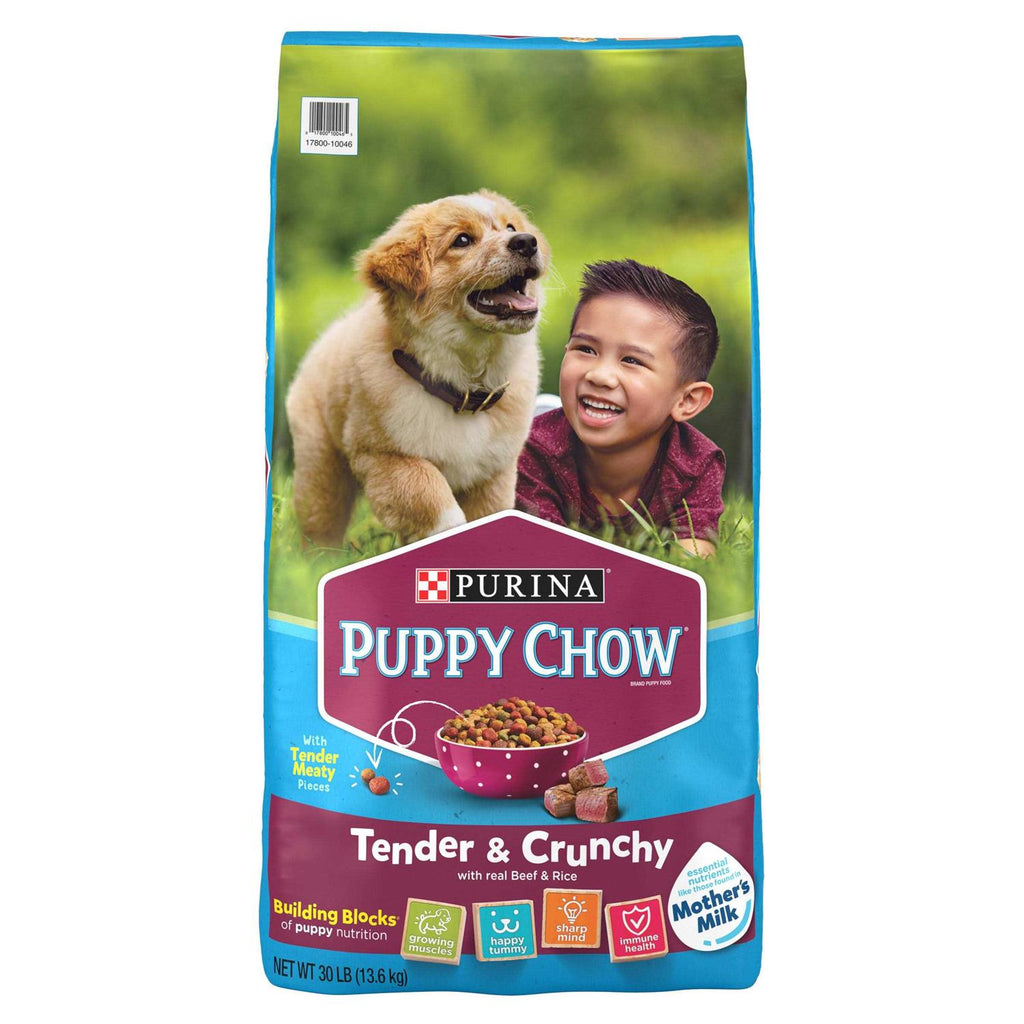 Real Beef Dry Puppy Food E161492