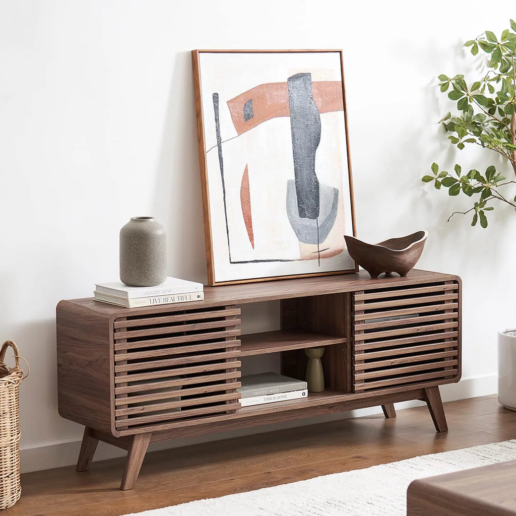 59 Mid-Century Modern TV Stand Console O960749
