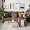 Convertible L-Shaped Sectional Sofa J4394