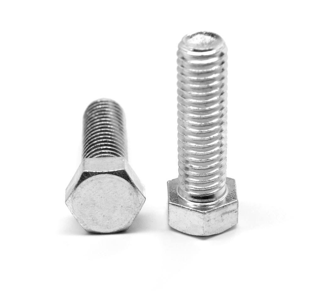 5/8x22-18 x 1x22 Fine Thread Hex Cap Screw Full Thread Stainless Steel 18-8 Pk 75 B966035