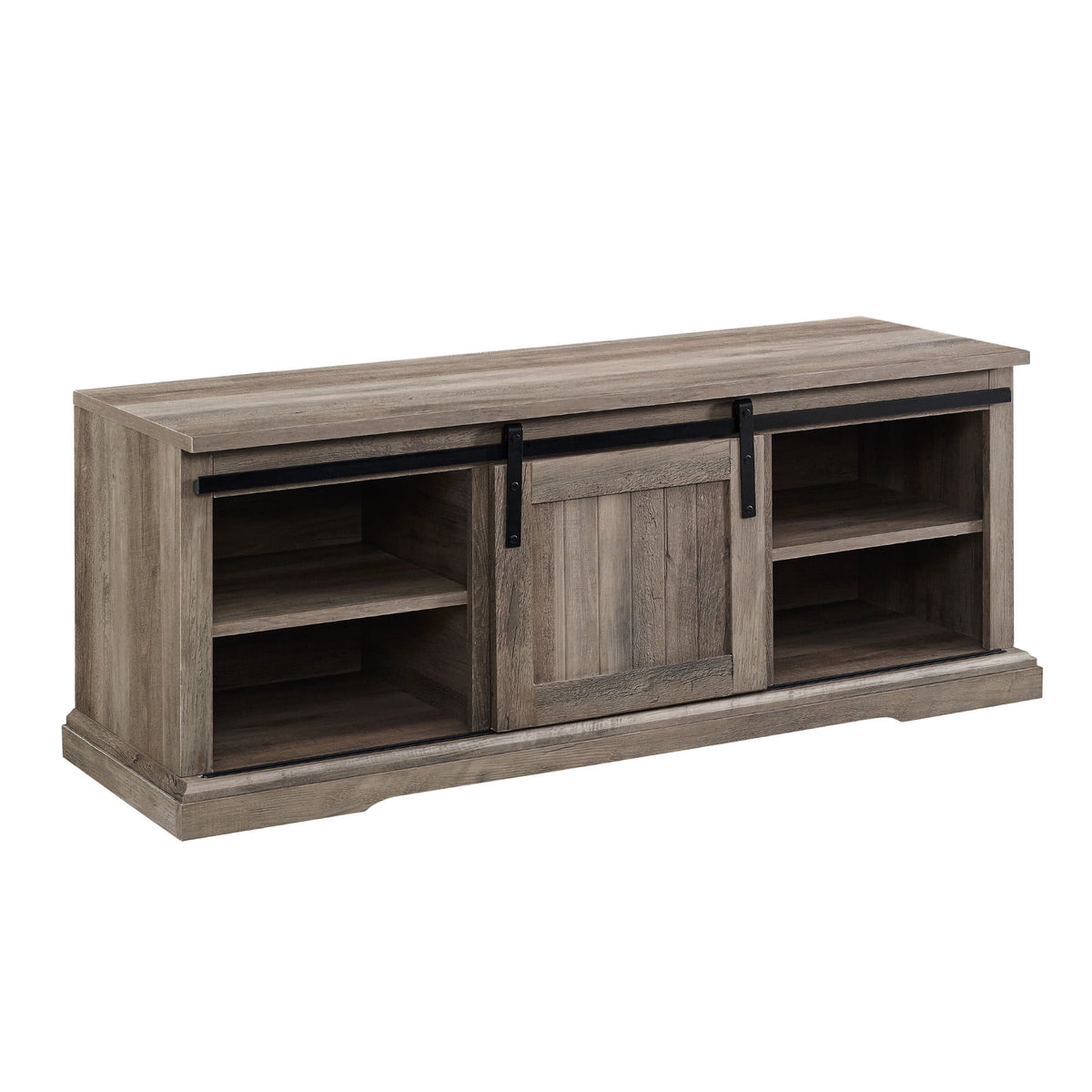 Gray Wash Storage Bench C346925