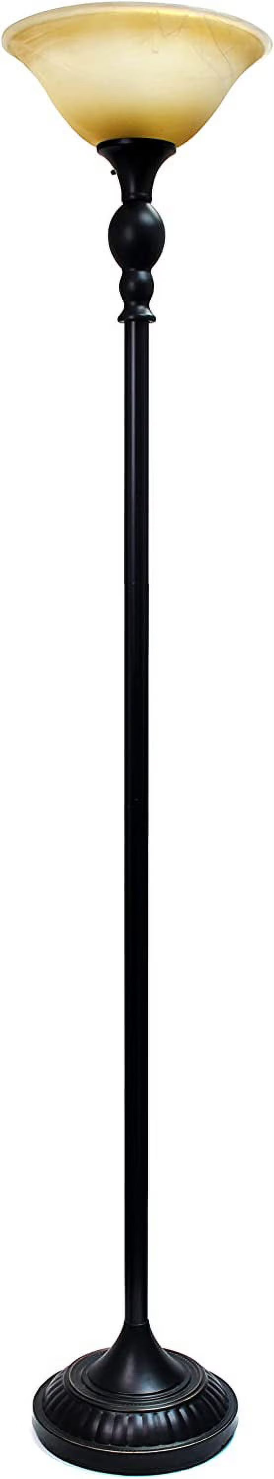 Metal Torchiere Floor Lamp B187