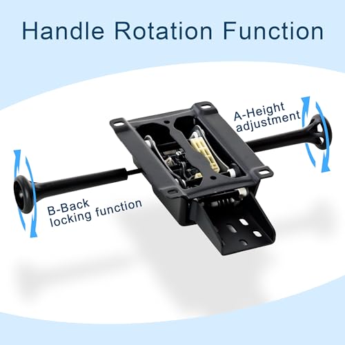 Swivel Tilt Mechanism Replacement Part Heavy Duty Control Seat Mechanism 6" x 7.9" Mounting Holes N37532