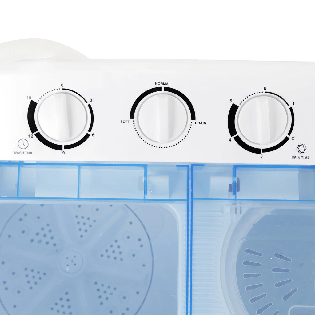2IN1 Twin Tub Washing Machine 17.6lbs O34856