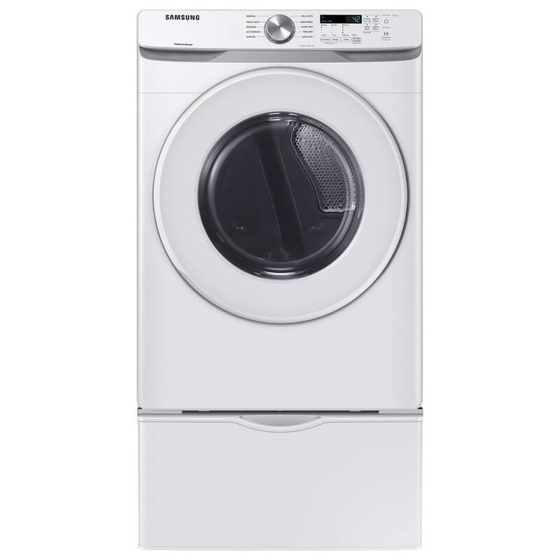 7.5 cu. ft. Vented Electric Dryer with Sensor Dry in White Z8247