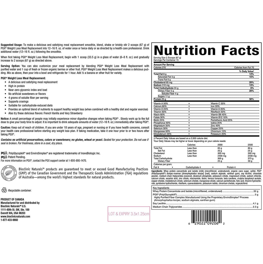 Weight Loss Meal Replace. Choc 1 kg C383539