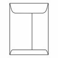 6-1/2 x 9-1/2 inch White Kraft Center Seam Catalog Envelopes, Box of 500 P732