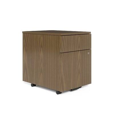 Carini Walnut 2-Drawer Vertical Filing Cabinet C181451