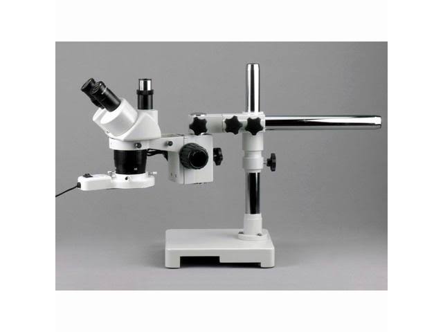 20X 40x Stereo Boom Microscope with Fluorescent Light and 5MP Camera Z9166