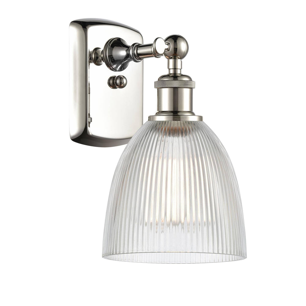 Polished Nickel Castile 1 Light Sconce N396