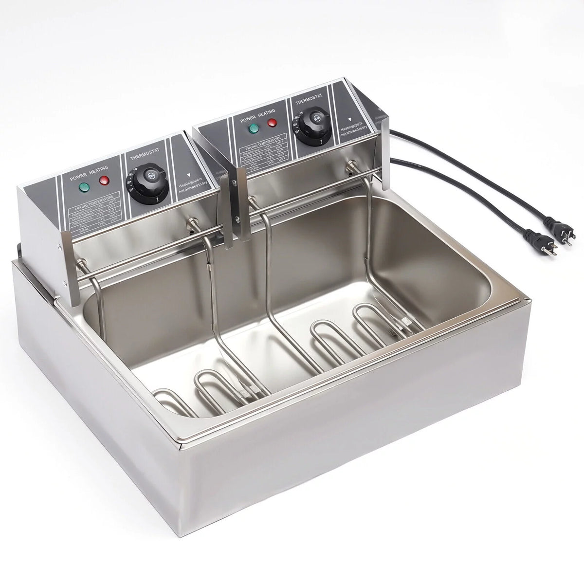5000W 12L Stainless Steel Electric Deep Fryer Z601