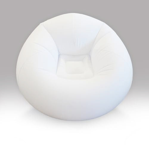 Black Inflatable Bean Bag Chair N770362