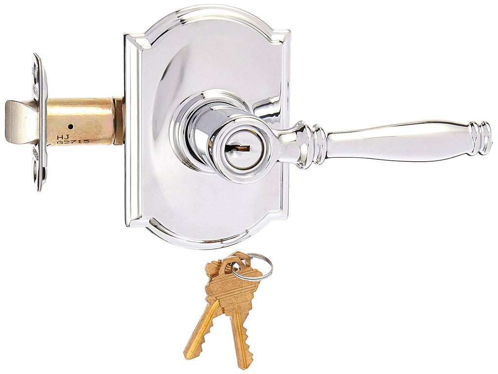 Bright Chrome Keyed Entry Lock J837662